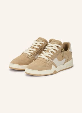 Giuseppe Zanotti Design Sneakersy Tomaia světle hnědá / světle šedá