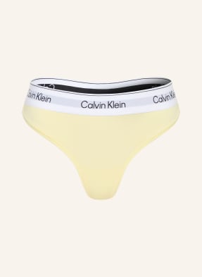 Calvin Klein String Icon Cotton Modal gelb