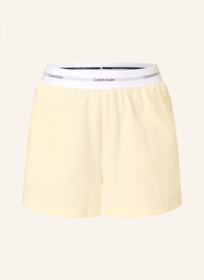 Calvin Klein Lounge-Shorts gelb