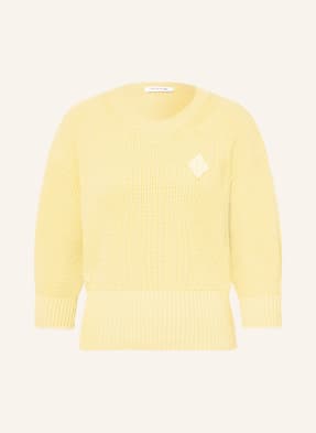 Lacoste Pullover Mit 3/4-Arm gelb