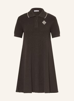 Lacoste Strickkleid braun