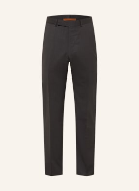 Zegna Kalhoty Slim Fit tmavě šedá