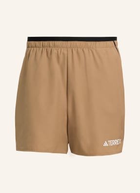 Adidas Terrex Trekkingové Šortky Multi Light světle hnědá