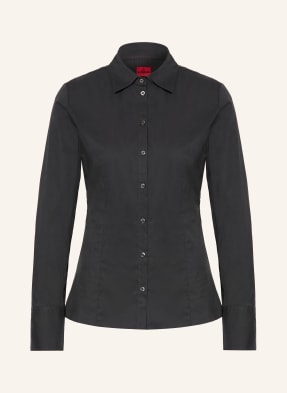 Hugo Hemdbluse The Fitted Shirt schwarz