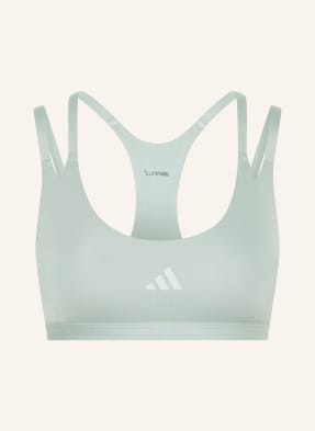 Adidas Sportovní Podprsenka Optime Stripes mátová