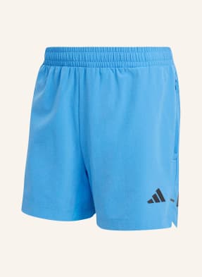 Adidas Tréninkové Šortky d4t Power 3 Stripes modrá