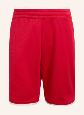 Adidas Tréninkové Šortky Heritage červená / režná