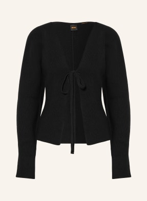 Boss Strickjacke Fumm schwarz