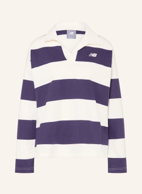 New Balance Rugbyové Tričko tmavě modrá / bílá