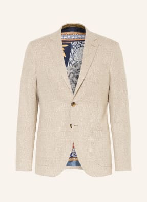 Etro Sako Z Džersejové Tkaniny, Regular Fit béžová / černošedá