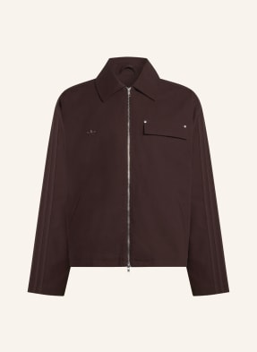 Adidas Originals Svrchní Košile Workwear tmavě hnědá