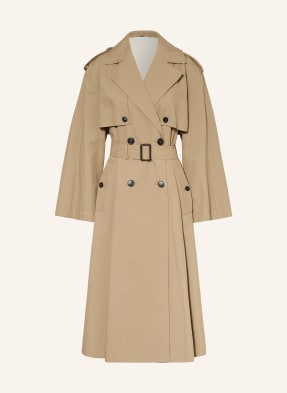 Weekend Max Mara Oversized Trenčkot Giunchi světle hnědá
