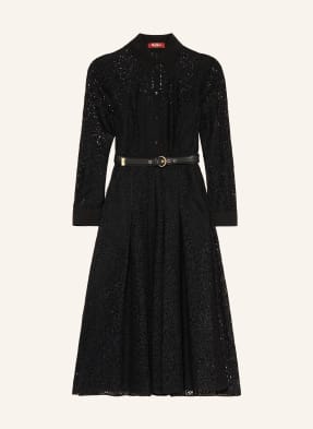Max Mara Studio Košilové Šaty Ricordo Z Krajky černá