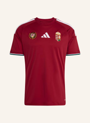 Adidas Domácí Dres Hungary 26 tmavě červená / bílá