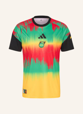 Adidas Domácí Dres Jamaika 26 X Bob Marley červená / žlutá / zelená