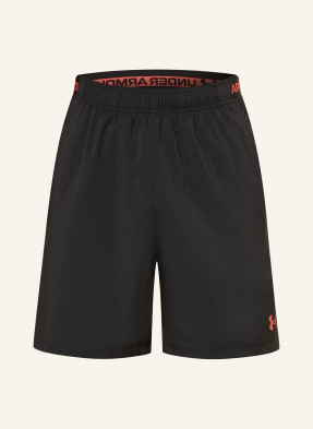 Under Armour Tréninkové Šortky Ua Vanish černá / oranžová