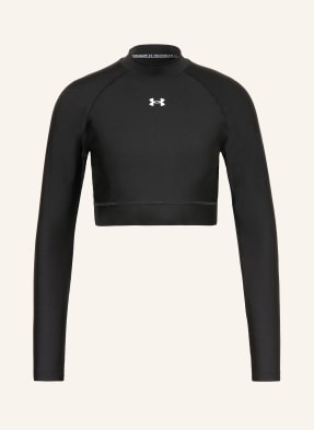 Under Armour Krátké Tričko S Dlouhým Rukávem Ua Heatgear® černá
