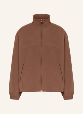 Under Armour Bunda Na Trénink Ua Unstoppable tmavě hnědá