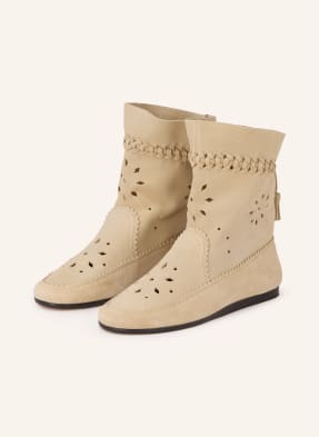 Isabel Marant Boots Woosta Mit Cut-Outs beige