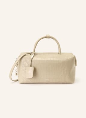 Max Mara Handtasche Holdalllcroc weiss