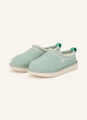 Ugg Pantoletten Tasman Meadow Accent gruen