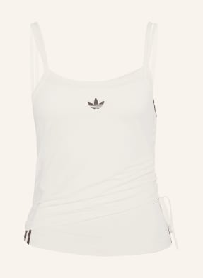 Adidas Originals Top Double Layered V Kombinaci Materiálů režná / černá