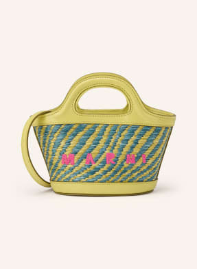 Marni Handtasche Tropicalia Micro gruen