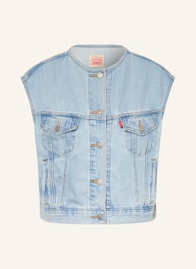 Levi's® Džínová Vesta tmavě modrá