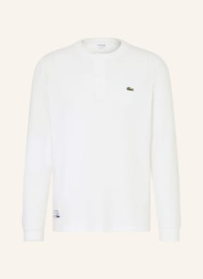 Lacoste Henley-Shirt weiss