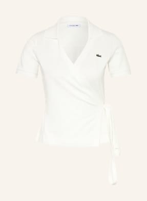 Lacoste Piqué-Poloshirt weiss