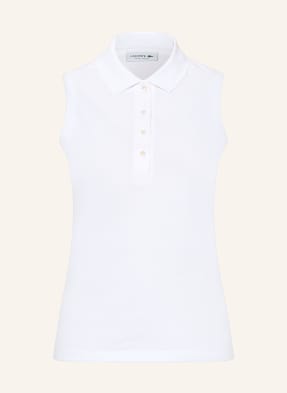 Lacoste Piqué-Poloshirt weiss