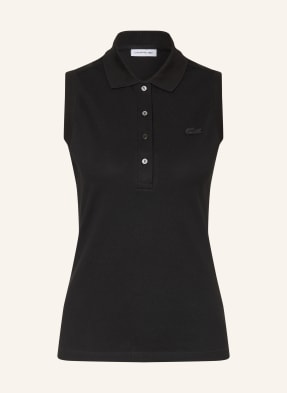 Lacoste Piqué-Poloshirt schwarz