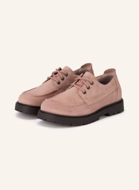 Birkenstock Šněrovací Boty Highwood Moc starorůžová / platinová