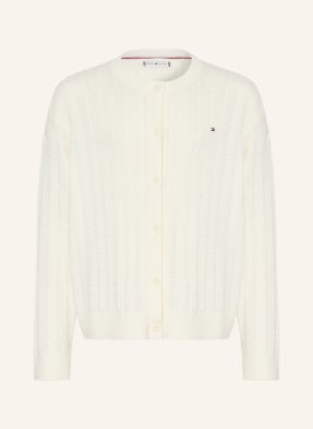 Tommy Hilfiger Strickjacke weiss