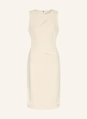 Calvin Klein Etuikleid Aus Jersey weiss