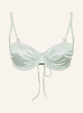 Calvin Klein Bügel-Bikini-Top Ck Shine grau