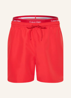 Calvin Klein Badeshorts rot