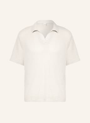 Calvin Klein Strick-Poloshirt beige