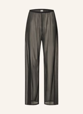 Calvin Klein Marlenehose Aus Mesh schwarz