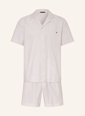 Tommy Hilfiger Krátké Pyžamo béžová / režná