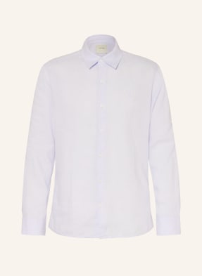 Calvin Klein Hemd Classic Fit Mit Leinen blau