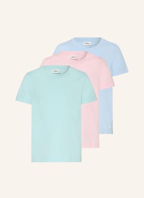 S.Oliver Red 3er-Pack T-Shirts blau