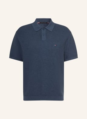 Tommy Hilfiger Piqué-Poloshirt blau
