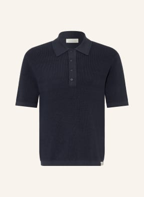 Calvin Klein Jeans Strick-Poloshirt blau