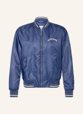 Calvin Klein Jeans Satinblouson blau