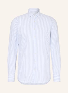 Profuomo Košile Slim Fit tmavě modrá / bílá