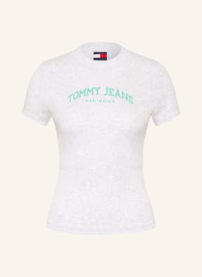 Tommy Jeans Tričko světle šedá