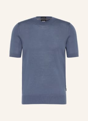 Boss Strickshirt Umauro blau