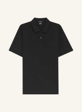 Boss Piqué-Poloshirt Pallas Regular Fit schwarz