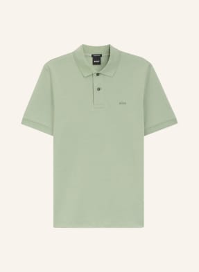 Boss Piqué-Poloshirt Pallas Regular Fit gruen